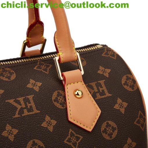 Louis Vuitton LV Speedy Dupe Bag Monogram Canvas CL013