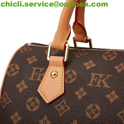 Louis Vuitton LV Speedy Dupe Bag Monogram Canvas CL013