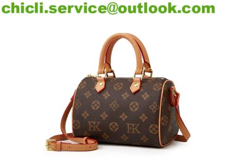 Louis Vuitton LV Speedy Dupe Bag Monogram Canvas CL013