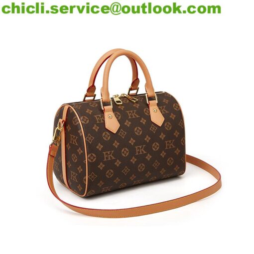 Louis Vuitton LV Speedy Dupe Bag Monogram Canvas CL013