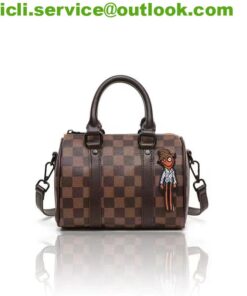 Louis Vuitton LV Speedy Dupe Damier Ebene Bag CL018