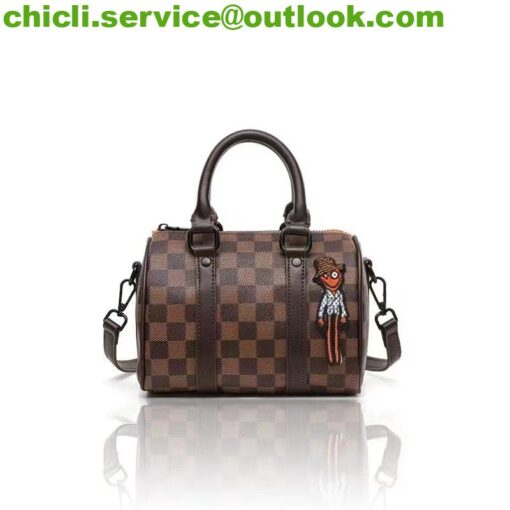 Louis Vuitton LV Speedy Dupe Damier Ebene Bag CL018