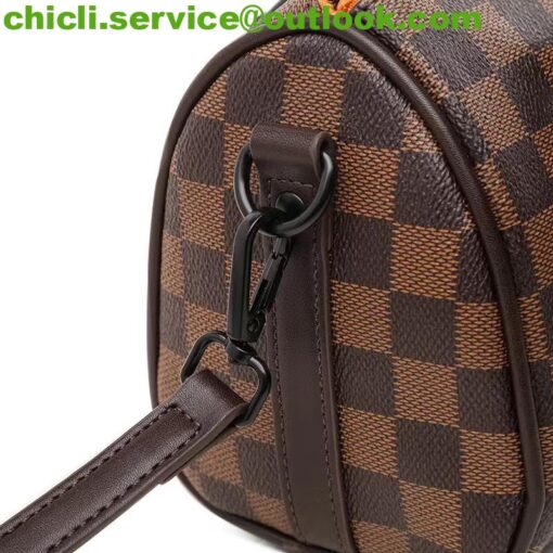 Louis Vuitton LV Speedy Dupe Damier Ebene Bag CL018