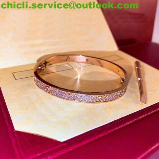 Cartier LOVE BRACELET, DIAMOND-PAVED Dupe CA005