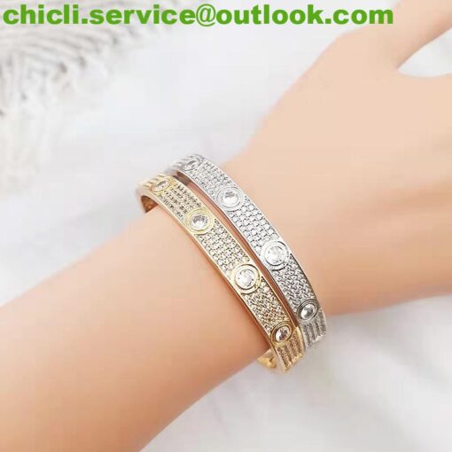 Cartier LOVE BRACELET, DIAMOND-PAVED Dupe CA008