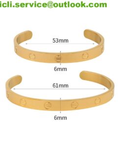 Cartier LOVE BRACELET Dupe CA004