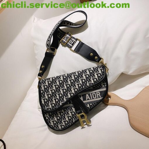 Dior MINI SADDLE BAG WITH STRAP Dupe Bag GG078