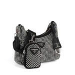 PRADA Re-Edition 2005 satin bag with crystals bag Dupe PR030