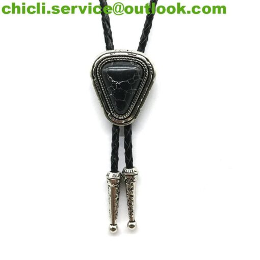 PRADA Saffiano leather bolo tie Dupe PR022