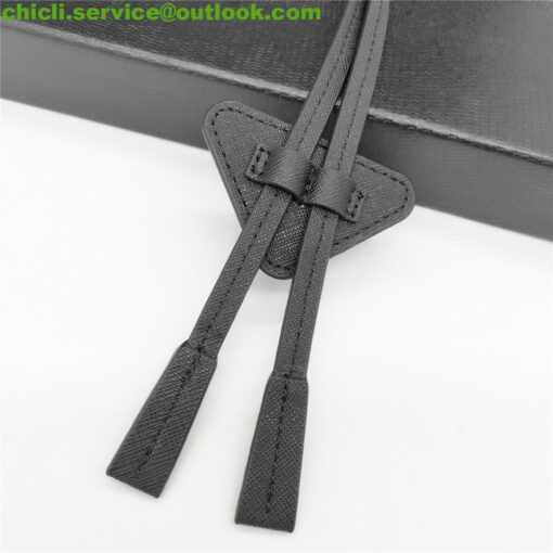 PRADA Saffiano leather bolo tie Dupe PR022