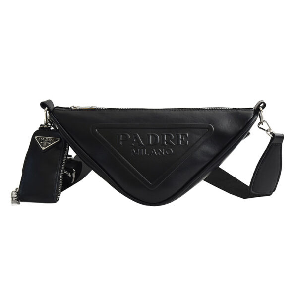 PRADA Triangle leather shoulder bag Dupe PR021