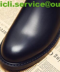 Prada Brushed leather Chelsea boots dupe PR024