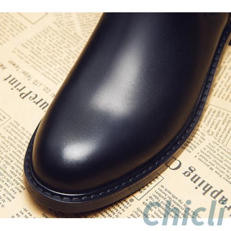 Prada Brushed leather Chelsea boots dupe PR024