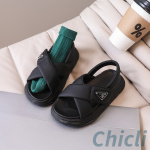 Prada Soft padded nappa leather wedge sandals dupe PR006