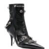 Balenciaga WOMEN’S CAGOLE 90MM OVER-THE-KNEE BOOT IN BLACK Dupe BA015