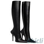 Balenciaga WOMEN’S WITCH 110MM BOOT IN BLACK Dupe BA007