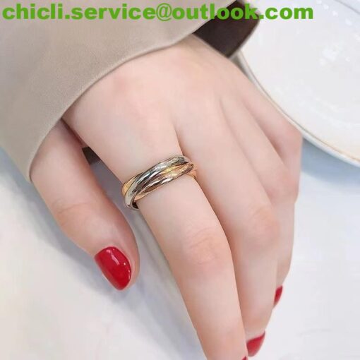 Cartier TRINITY RING, CLASSIC Dupe CA010