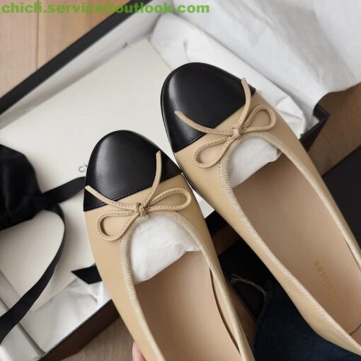 Chanel Ballet Flat Dupe CC001