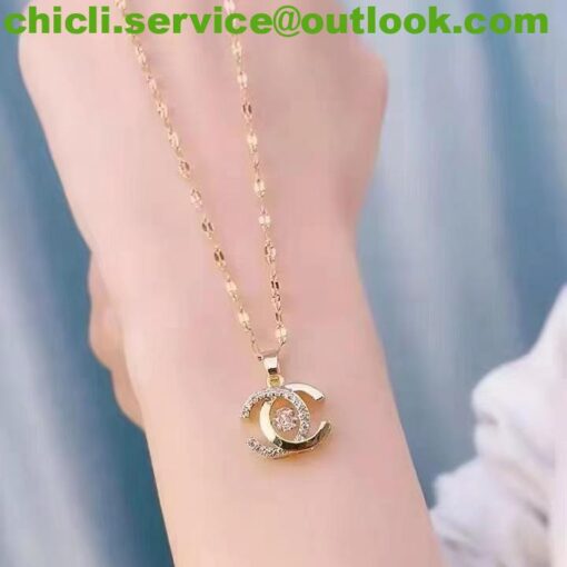 Chanel CC Necklace Dupe CC004