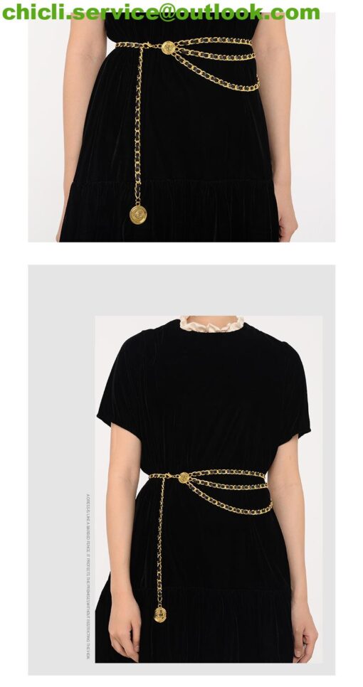 Chanel Chain Belt Dupe CC007