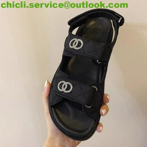 Chanel Dad Sandals Dupe CC002