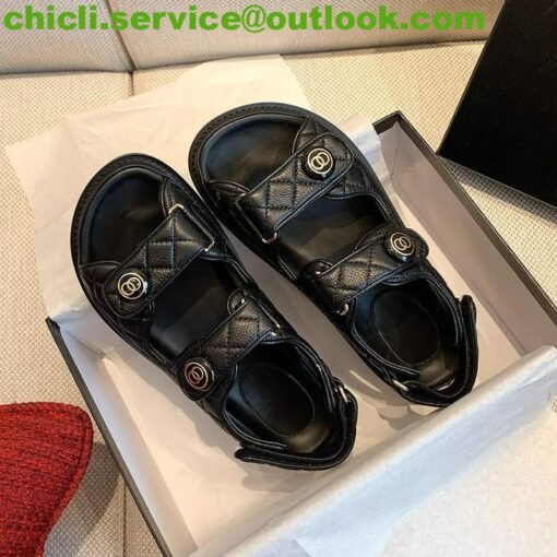 Chanel Dad Sandals Dupe CC002