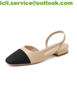 Chanel Slingback Flats Dupe CC010